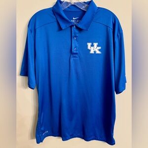 Nike Men's Kentucky Dri Fit Golf Polo Shirt‎